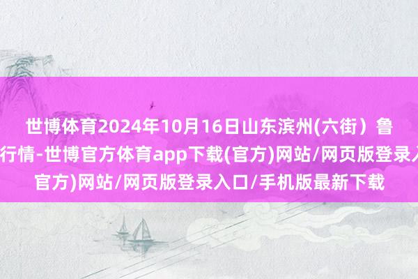 世博体育2024年10月16日山东滨州(六街）鲁北蔬菜批发商场价钱行情-世博官方体育app下载(官方)网站/网页版登录入口/手机版最新下载